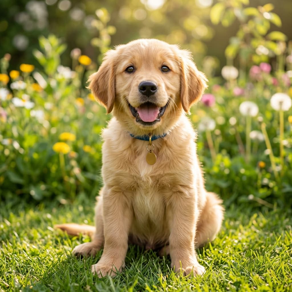 Happy dog
