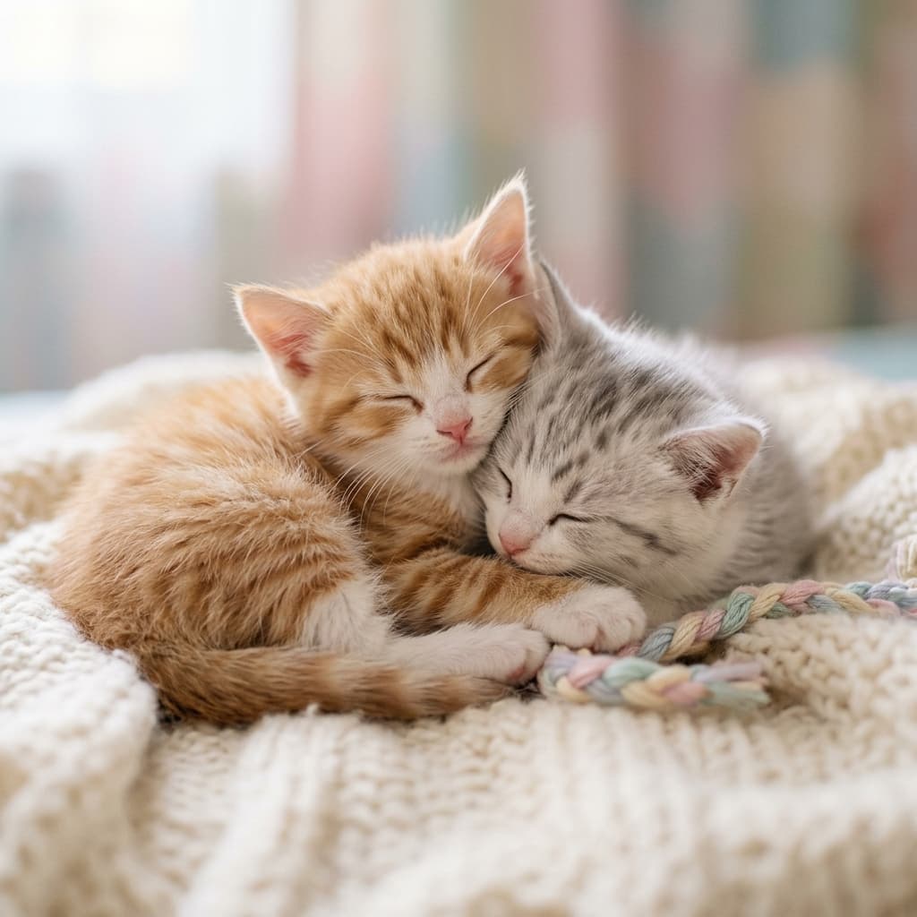 Two kittens