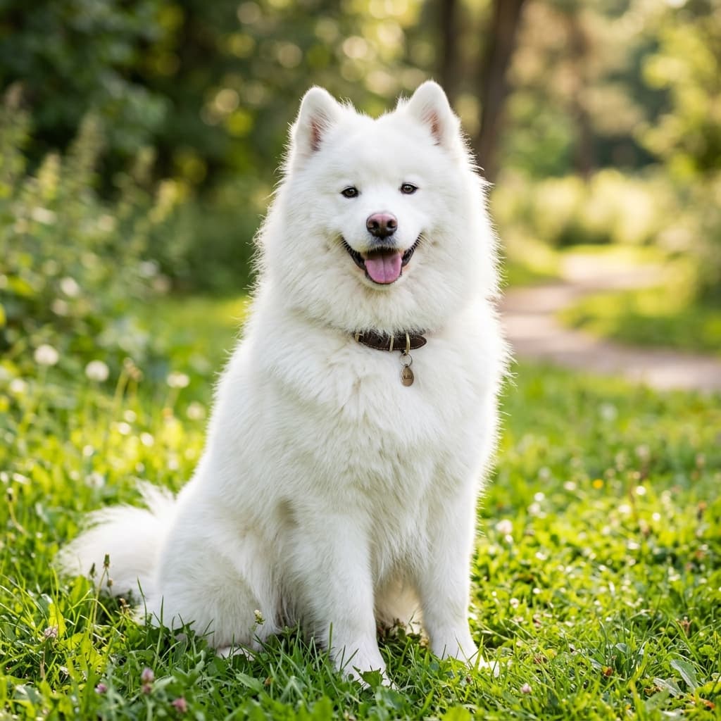 Fluffy dog